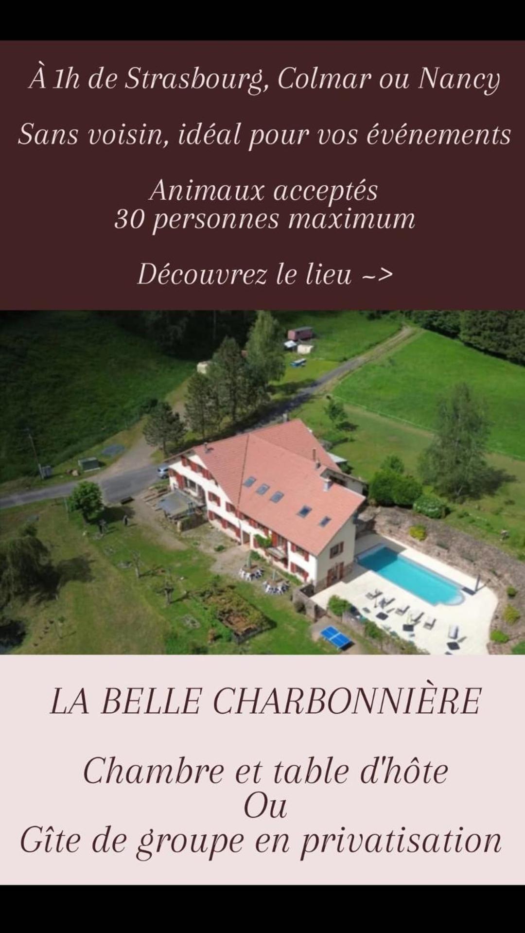 La Belle Charbonniere Hotel La Grande Fosse Kültér fotó